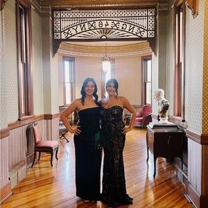 Elegant Black Evening Gown